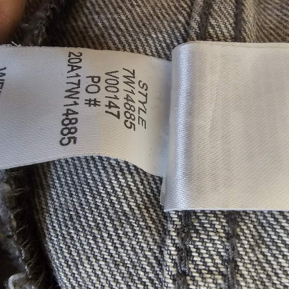 Lucky Brand "Weekend Trucker" Grey Denim Jacket Men’s Medium Distressed - Picture 6 of 10